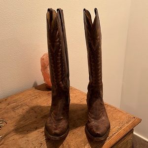 Lucchese boots Pricilla brown